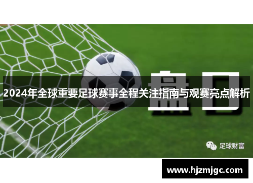 2024年全球重要足球赛事全程关注指南与观赛亮点解析